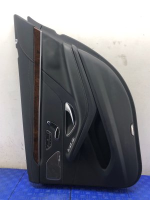 2014-2020 Mercedes-Benz S320 Black Door Interior Trim Panel with Burmester Audio - Rear, Right (Passenger) (Used OEM)