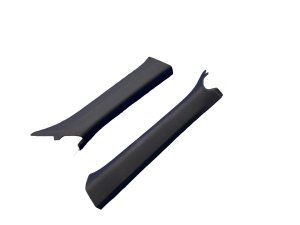 2017-2025 Porsche 718 Boxster Black Interior A-Pillar Trim Panel Set - Front (Used OEM)