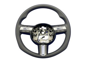 2024-2025 Hyundai Kona Gray Leather Steering Wheel - Front (Used OEM)