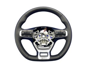 2021-2026 Kia K5 Black GT-Line Leather Steering Wheel - Front (Used OEM)