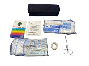 2015-2020 Mercedes-Benz C280 Black First Aid Kit with Case (Used OEM)