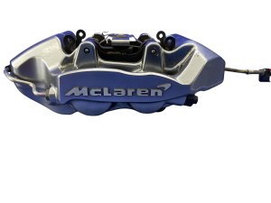 2018-2023 McLaren 720S Silver Carbon Ceramic Disc Brake Caliper - Rear, Left (Driver) (Used OEM)