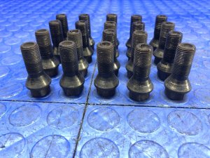 2014-2020 BMW i8 Wheel Lug Nut Bolt Set of 20 (Used OEM)