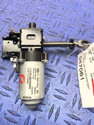 2017-2019 Genesis G90 Seat Adjustment Motor - Front, Left (Driver) (Used OEM)