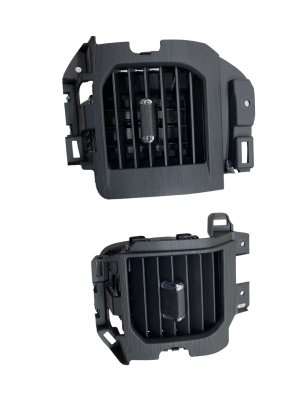 2021-2025 Ford F-150 Black Outer Air Vent Set - Front (Used OEM)