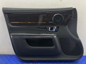 2010-2019 Jaguar XJ Black Door Interior Trim Panel - Front, Left (Driver) (Used OEM)
