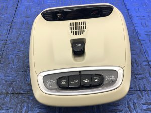 2018-2023 Volvo S90 Overhead Console with Sunroof Switch - Front (Used OEM)