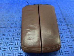 2016-2022 BMW 750i Brown Center Console Storage Lid Armrest (Used OEM)