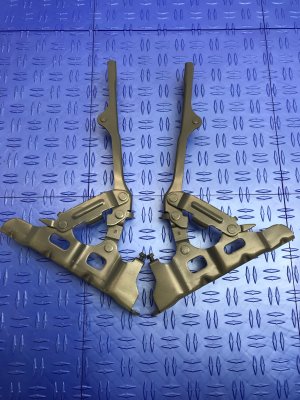 2019-2025 Genesis G70 Hood Hinge Set - Front, Left (Driver) (Used OEM)
