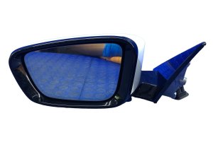 2018-2023 BMW M550i xDrive Alpine White Power Blind Spot Door/Side View Mirror with Camera - Front, Left (Driver) (Used OEM)