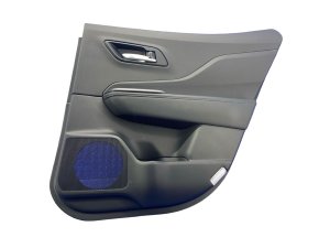 2023-2024 Toyota Crown Black Leather Door Interior Trim Panel - Rear, Right (Passenger) (Used OEM)