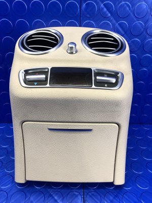 2017-2023 Mercedes-Benz E500 Beige Center Console Air Vent with Temperature Control - Rear (Used OEM)