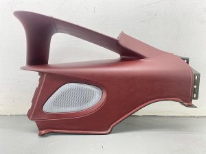 2020-2023 McLaren GT Red Upper B-Pillar Trim Panel Cover - Rear (Used OEM)