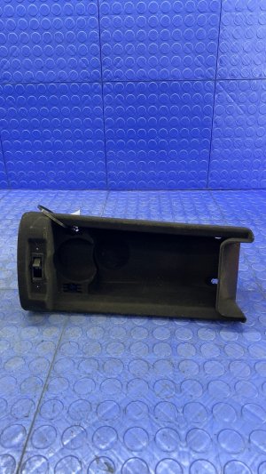 2012-2014 Ferrari California Black Front Center Console Storage Tray Trim Cover Panel (Used OEM)