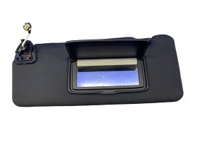 2009-2020 Nissan 370Z Black Illuminated Sun Visor - Front, Left (Driver) (Used OEM)