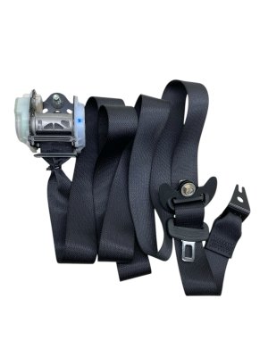 2024-2025 Mazda CX-90 Black 3rd Row Seat Belt Assembly - Rear, Right (Passenger) (Used OEM)