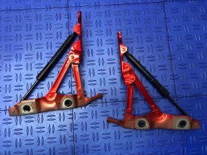 2017-2022 INFINITI Q60 Trunk Deck Lid Hinge Set (Used OEM)