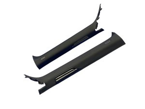 2014-2020 BMW i8 Black A-Pillar Trim Cover Set - Front (Used OEM)