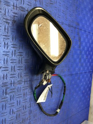 2010-2012 Lexus LS600h Green Power Heated Memory Door/Side View Mirror with Puddle Lamp - Left (Driver) (Used OEM)