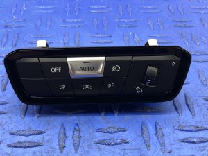 2020-2025 BMW M8 Headlight Lamp Control Switch Panel - Front (Used OEM)