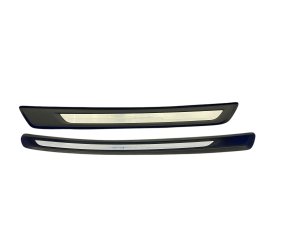 2019-2024 BMW Z4 Black Door Sill Trim Cover Plate Set - Front (Used OEM)