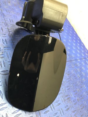 2017-2019 Genesis G90 Onyx Black Fuel Filler Door with Cap (Used OEM)
