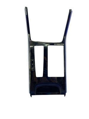 2020-2024 Audi S8 Black Center Console Trim Cover Panel - Front (Used OEM)