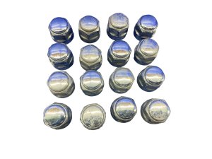 2011-2026 Honda Odyssey Chrome Chrome Wheel Lug Nut Set of 16 (Used OEM)