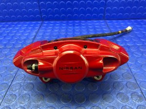 2023-2025 Nissan Z Red Two-Piston Disc Brake Caliper - Rear, Right (Passenger) (Used OEM)