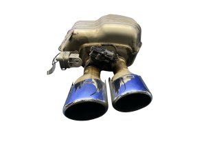 2020-2024 Audi S8 Exhaust Muffler and Pipe Assembly - Rear (Used OEM)