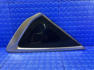 2017-2020 Genesis G80 Door Quarter Glass - Rear, Left (Driver) (Used OEM)