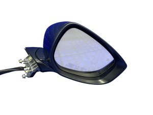 2020-2025 Mazda CX-30 Black Power Heated Manual Fold Door/Side View Mirror - Front, Right (Passenger) (Used OEM)