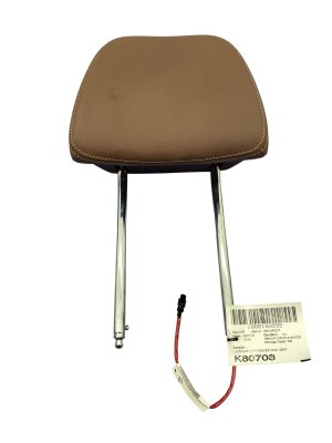 2020-2023 BMW X6 Brown Seat Leather Headrest - Front, Left (Driver) (Used OEM)