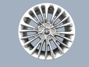 2019-2022 Toyota Avalon Silver 18x8 20-Spoke Bright Hyper Painted Alloy Wheel (Used OEM)