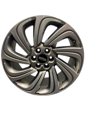 2022-2024 Lincoln Navigator Silver 22x9.5 8-Spoke Machined Painted Alloy Wheel (Used OEM)