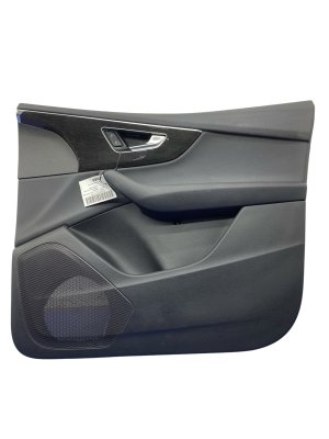 2020-2026 Audi Q7 Black Door Interior Trim Panel - Front, Right (Passenger) (Used OEM)