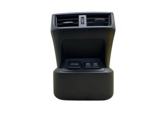 2019-2021 Lexus UX250h Center Console Air Vent and Power Outlet Assembly - Rear (Used OEM)