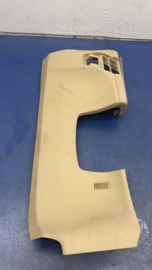 2019-2021 Acura RDX Gray Lower Dash Exterior Trim Panel with Brushed Metal Garnish (Used OEM)