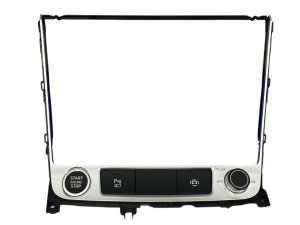 2020-2024 Audi S6 Dash Screen Cover Bezel with Start-Stop and Volume Controls - Front (Used OEM)