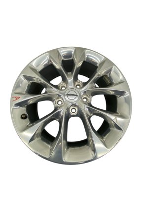 2021-2025 Chrysler Pacifica Chrome 18x7.5 5 V-Spoke Polished Alloy Wheel (Used OEM)