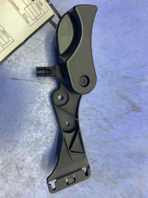2014-2021 BMW M2 Hood Release Handle Bracket and Cable Assembly (Used OEM)
