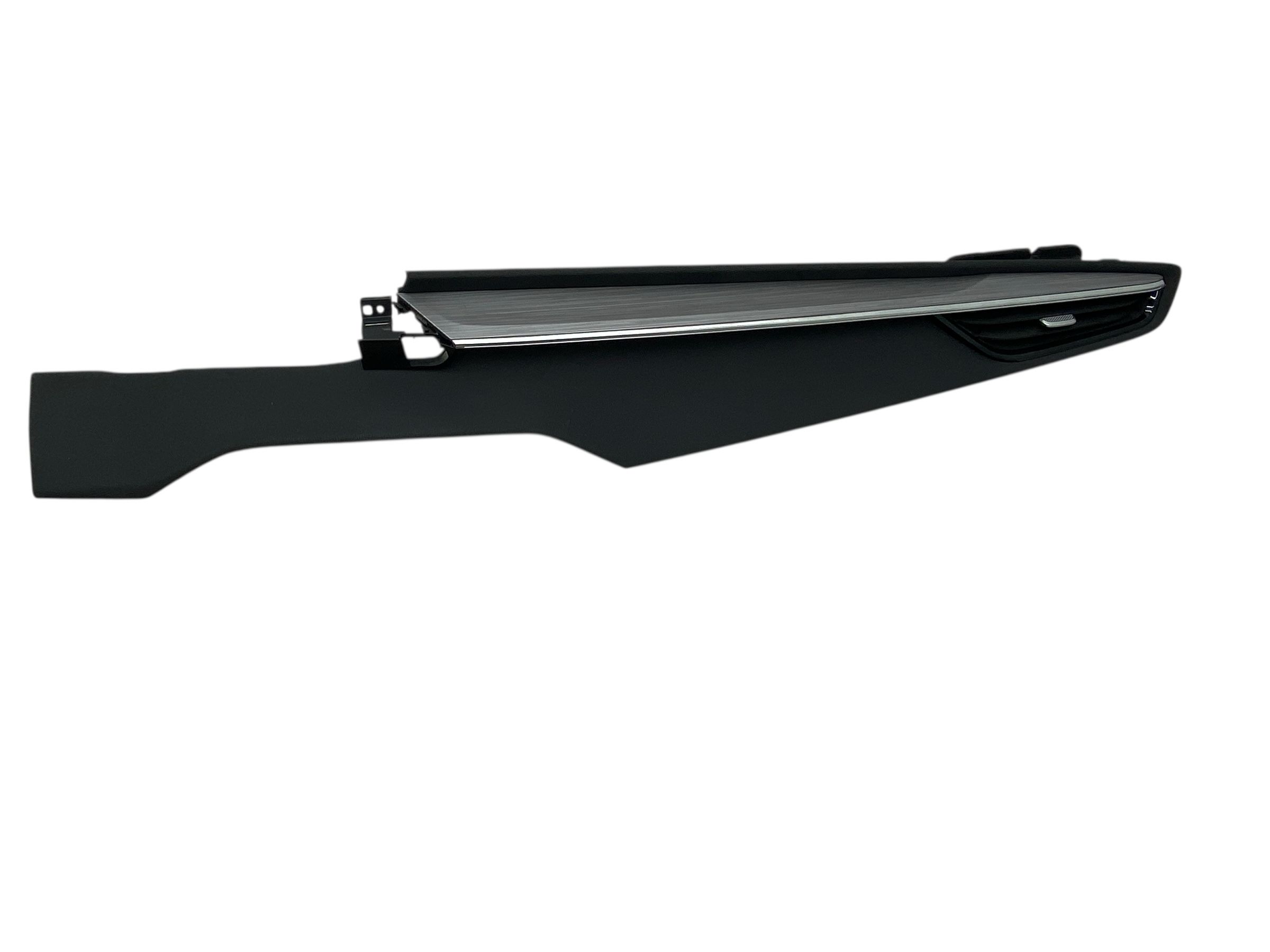 2025 Buick Enclave Ebony (Black) Dashboard Center Bezel Trim with Air Vent - Front (Used OEM)