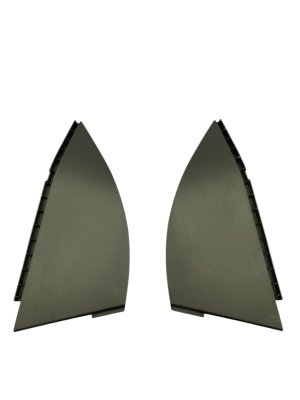 2023-2024 Fisker Ocean Dashboard End Cap Trim Panel Set - Front (Used OEM)