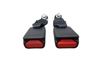 2022-2024 Acura MDX Black Seat Belt Buckle Set - Rear (Used OEM)