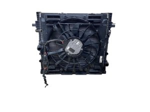 2020-2021 BMW X6 850 Watt Electric Cooling Fan and Shroud Assembly (Used OEM)