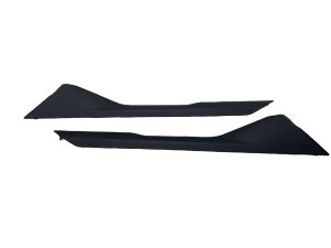 2022-2024 Jeep Wagoneer Black Upper Center Console Trim Cover Panels - Front (Used OEM)