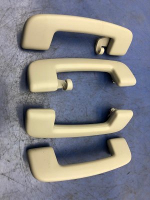 2022-2025 INFINITI QX60 Beige Interior Roof Grab Handle Set (Used OEM)