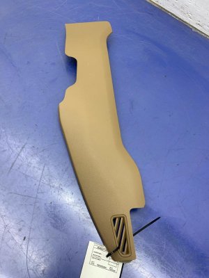 2022-2025 Ford F-150 Lightning Tan Center Console Cover Trim Panel (Used OEM)