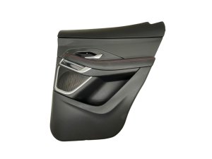2018-2023 Jaguar E-Pace Ebony (Black) Door Interior Trim Panel - Rear, Right (Passenger) (Used OEM)