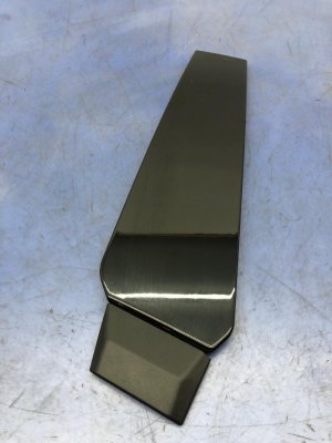 2018-2025 Audi A5 Black Exterior B-Pillar Trim Panel (Used OEM)